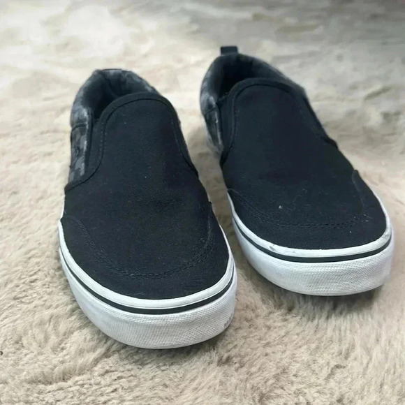 Vans Classic Slip-On, checkered black and gray Size 7.0 - Picture 3 of 6